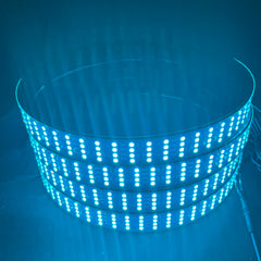 4 ROW RGB (single side) Wheel Lights Kit
