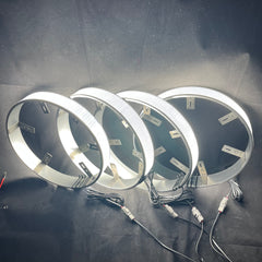 10 ROW WHITE (single side)Wheel Light Kit