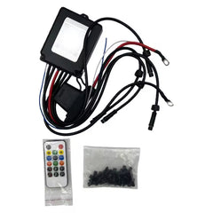 4 ROW RGB(dual side)Wheel Lights Kit