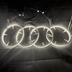 5 ROW WHITE (dual side) Wheel Light Kit