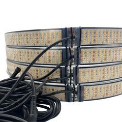 6 ROW WHITE&AMBER (single side)