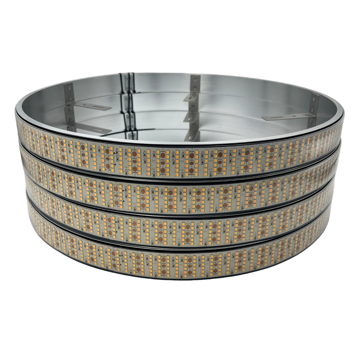 6 ROW WHITE&AMBER (single side)