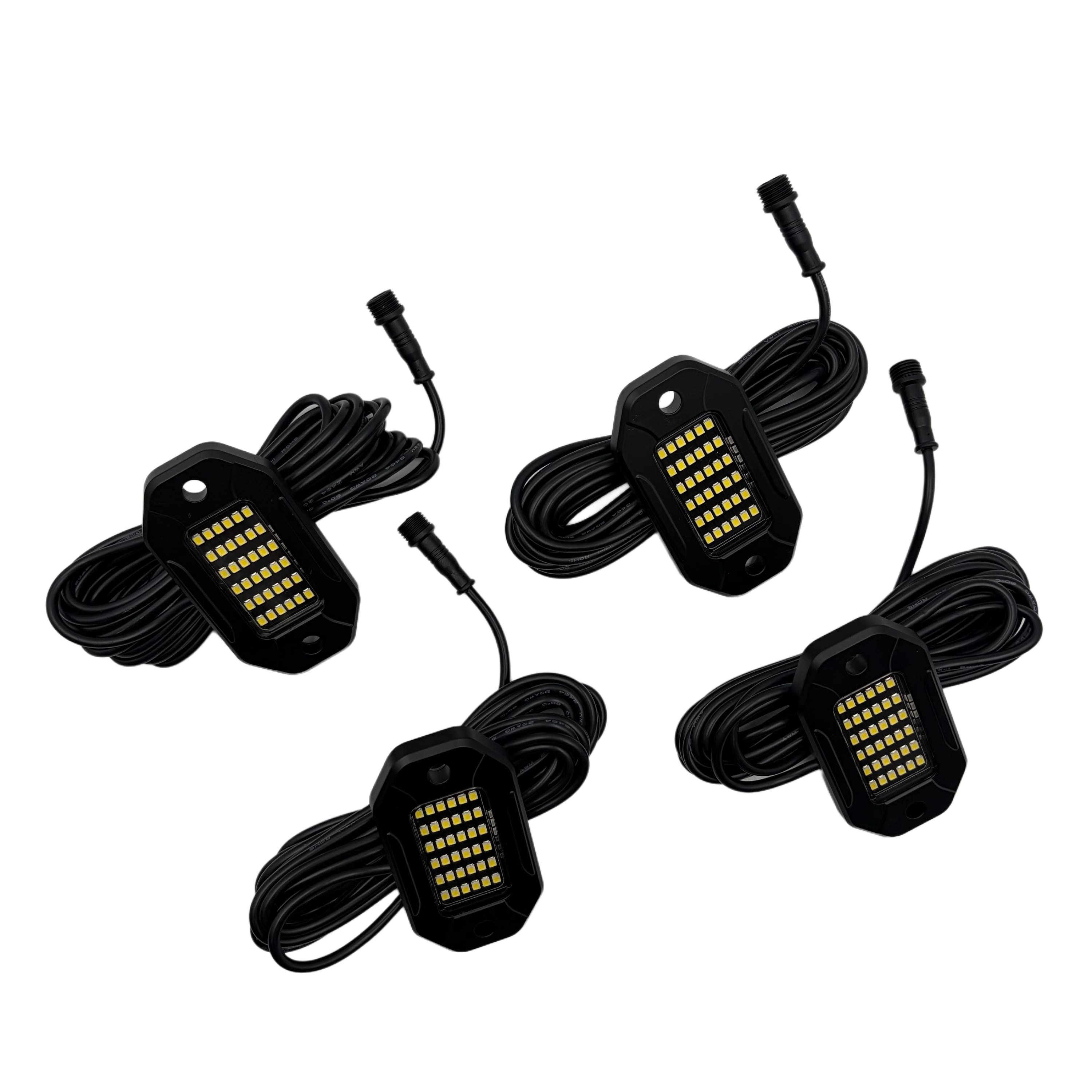 36 LED Plug & Play Extreme Brightness White Rock Light Kit