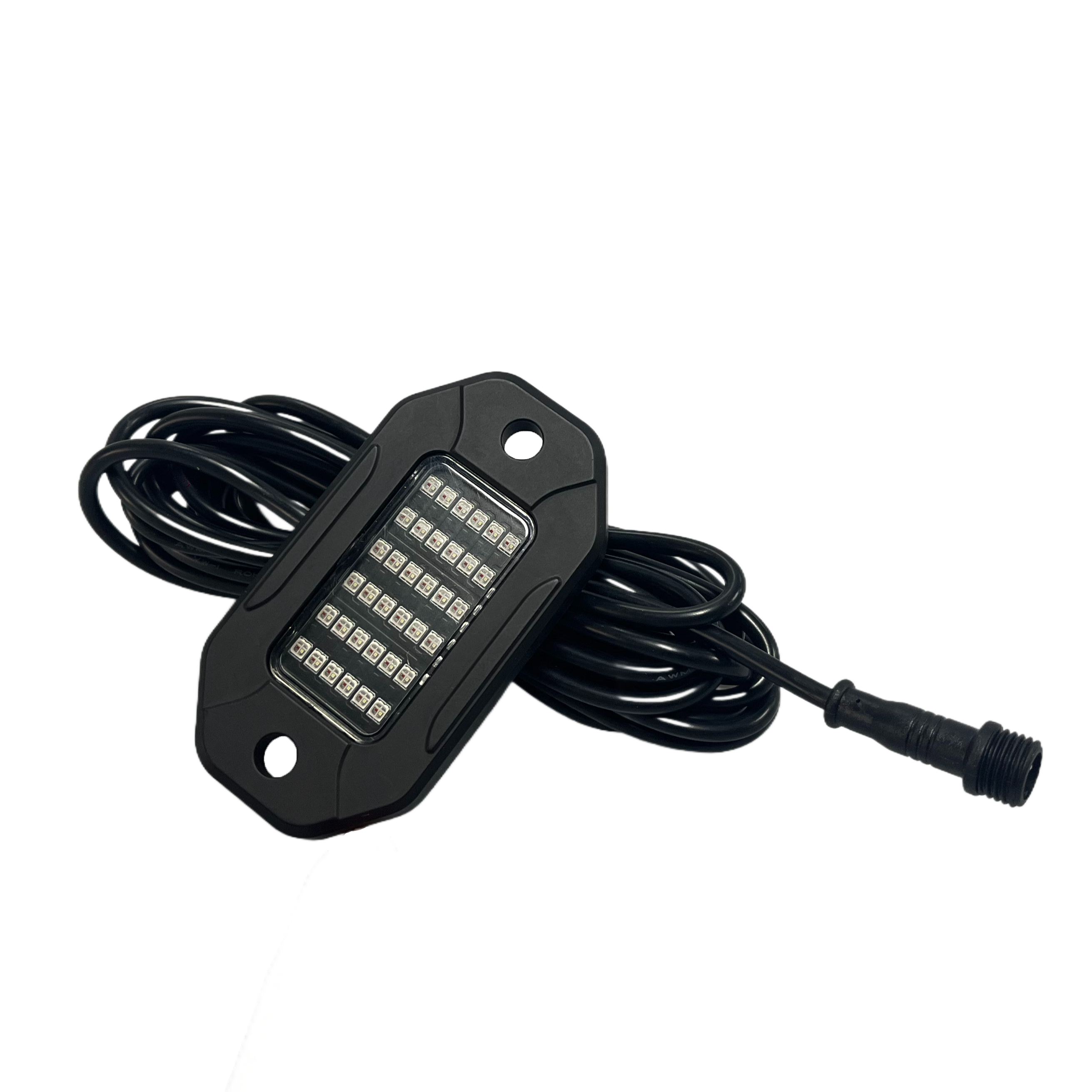 36 LED Plug & Play Extreme Brightness Amber White Switchback Rock Light Kit