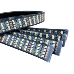 RGB LED 4 Row Wheel Light Strip