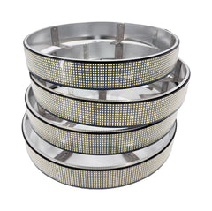 10 ROW WHITE (single side)Wheel Light Kit