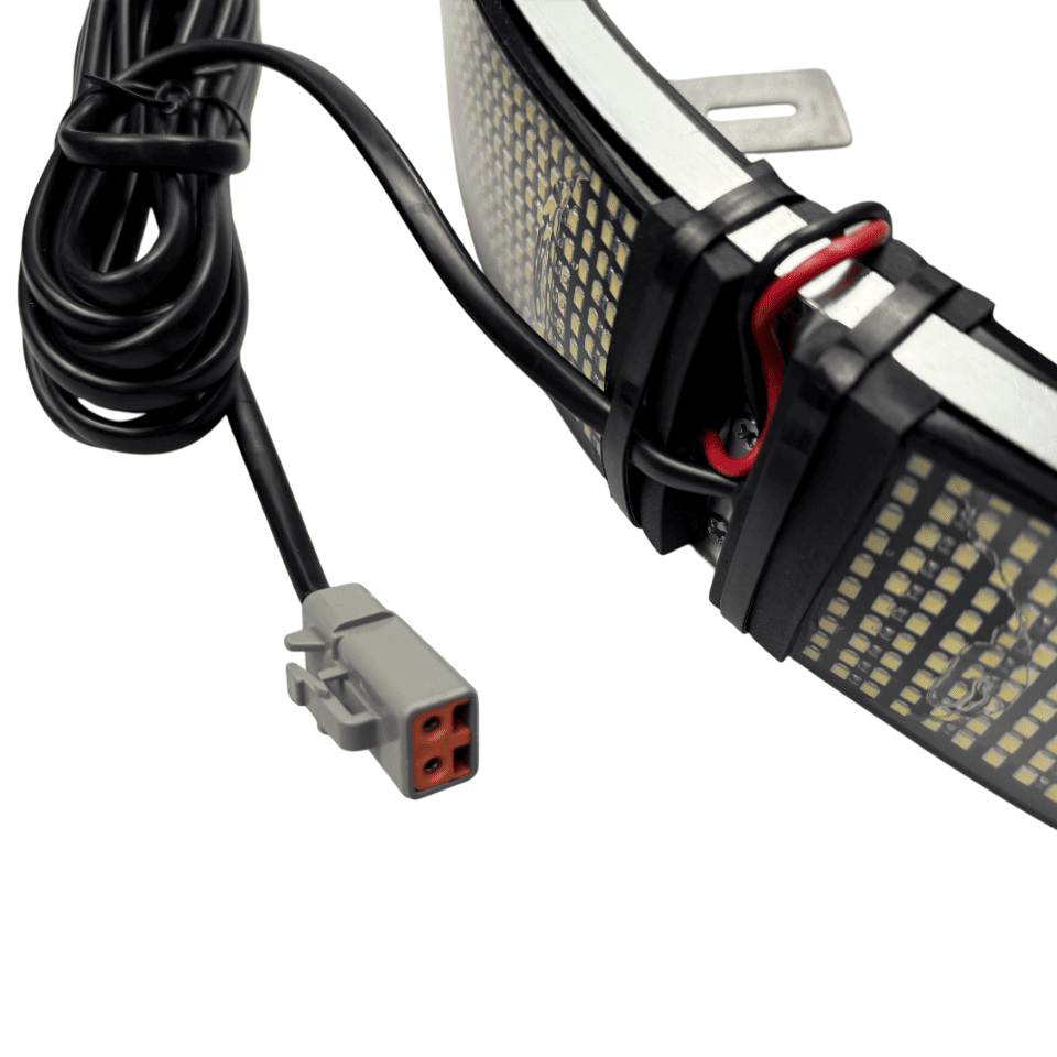 10 ROW WHITE (dual side) Wheel Light Kit